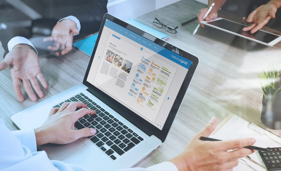 Broșură online, raport anual digital pentru corporații & instituții publice